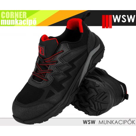 WSW CORNER S1PS technikai fémmentes munkacipő - munkabakancs