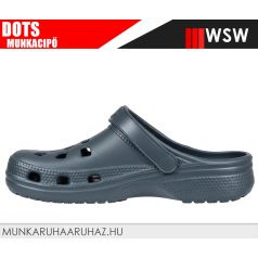 WSW DOTS GREY eve könnyített papucs  - munkapapucs