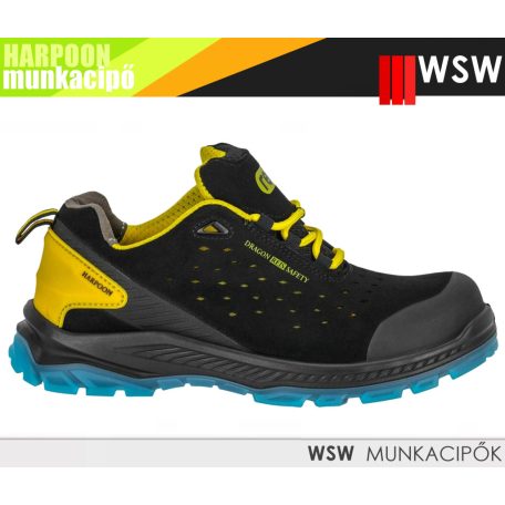 WSW HARPOON S1PS technikai fémmentes munkacipő - munkabakancs