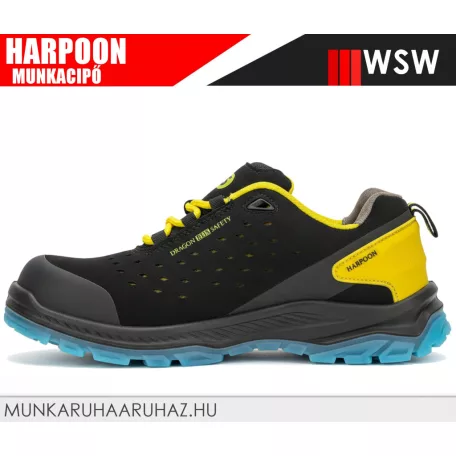 WSW HARPOON S1PS technikai fémmentes munkacipő - munkabakancs
