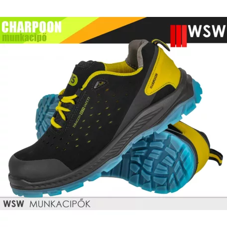 WSW HARPOON S1PS technikai fémmentes munkacipő - munkabakancs