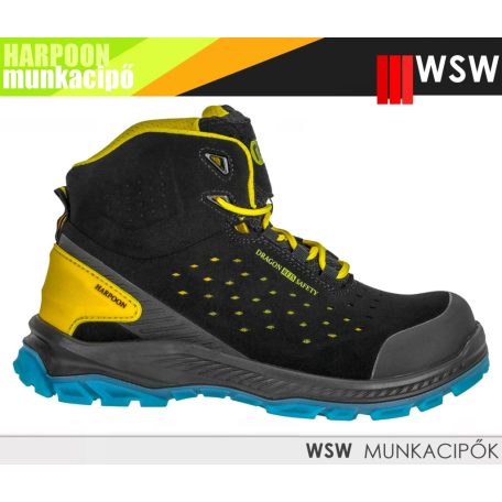 WSW CHARPOON S1PS technikai fémmentes munkacipő - munkabakancs