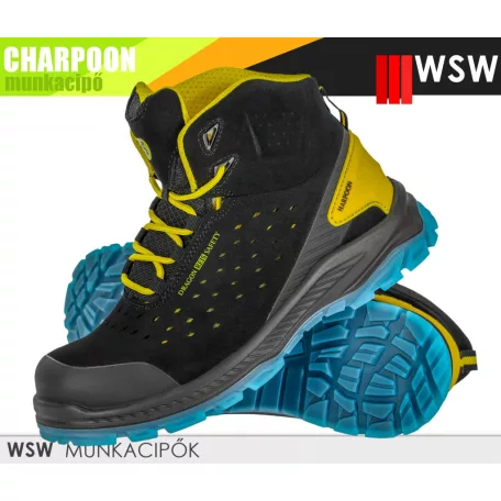 WSW HARPOON S1PS technikai fémmentes munkacipő - munkabakancs