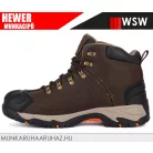 WSW HEWER BROWN S7L technikai fémmentes vízálló munkabakancs - munkacipő