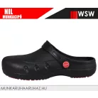 WSW NIL SB BLACK fémbetétes eva könnyített papucs - munkapapucs