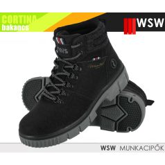 WSW CORTINA BLACK technikai női munkacipő - utcai cipő