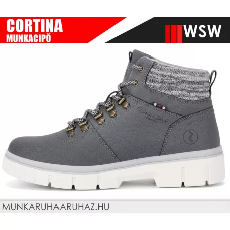 WSW CORTINA GREY technikai női munkacipő - utcai cipő