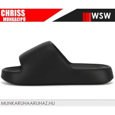 WSW CRISS BLACK női eve könnyített papucs  - munkapapucs