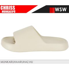 WSW CRISS BEIGE női eve könnyített papucs  - munkapapucs