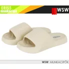 WSW CRISS BEIGE női eve könnyített papucs  - munkapapucs