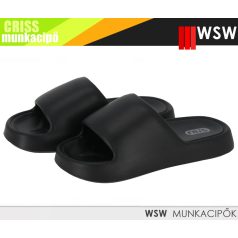 WSW CRISS BLACK női eve könnyített papucs  - munkapapucs