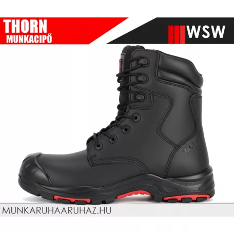 WSW HORN BLACK S1PS technikai fémmentes munkabakancs - munkacipő
