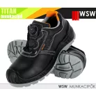 WSW TITAN S3S BLACK technikai fémmentes önbefűzős munkacipő - munkabakancs