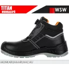 WSW TITAN S3S BLACK technikai fémmentes önbefűzős munkacipő - munkabakancs