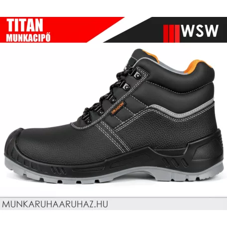 WSW DRAGON TITAN S3 technikai kompozit betétes munkacipő - munkabakancs