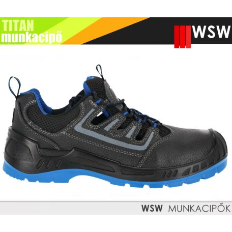 WSW TITAN S1PS BLUE technikai fémmentes munkacipő - munkaszandál
