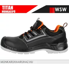   WSW TITAN S1PS ORANGE technikai fémmentes munkacipő - munkaszandál