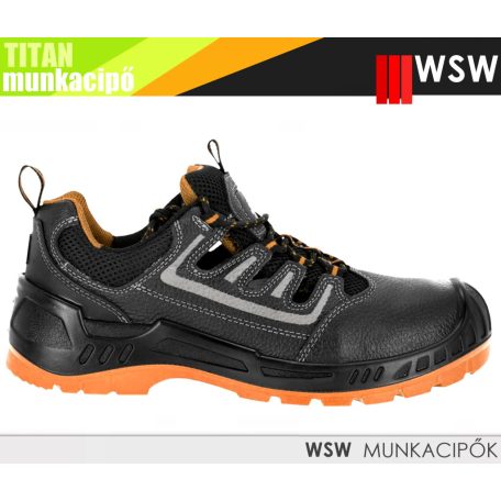 WSW TITAN S1PS ORANGE technikai fémmentes munkacipő - munkaszandál