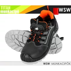   WSW TITAN S1PS ORANGE technikai fémmentes munkacipő - munkaszandál