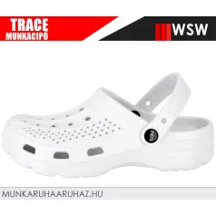 WSW TRACE WHITE eve könnyített papucs  - munkapapucs