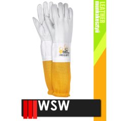 WSW BEE bőr technikai méhész munkakesztyű - 12 pár/csomag