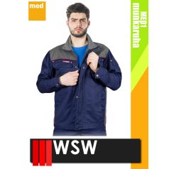   WSW KENTUCKY GREY technikai kevertszálas derekas munkakabát - munkaruha