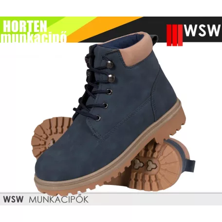 WSW HORTEN BLUE technikai női munkacipő - utcai cipő
