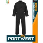 Portwest BIZWELD BLACK technikai hegesztő és lángálló overál - munkaruha
