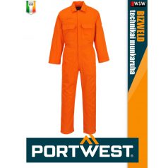   Portwest BIZWELD ORANGE technikai hegesztő és lángálló overál - munkaruha
