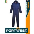 Portwest BIZWELD NAVY technikai hegesztő és lángálló kapucnis overál - munkaruha