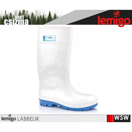 Lemigo BART O4 WHITE technikai magasszszárú könnyített munkacsizma - munkabakancs