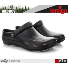   Lemigo FITCLOG BLACK technikai könnyített eva papucs - munkabakancs