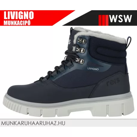 WSW LIVIGNO NAVY technikai női munkacipő - utcai cipő