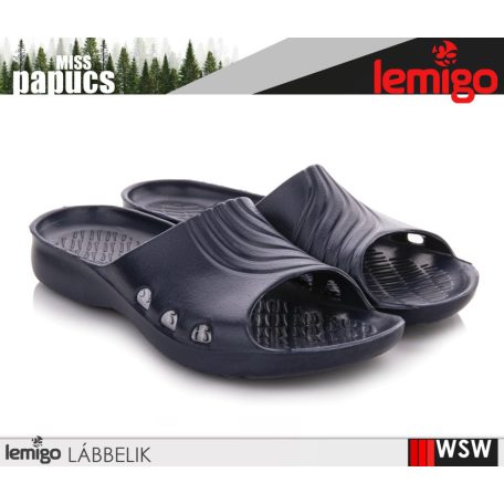 Lemigo MISS NAVY technikai könnyített női eva papucs - munkabakancs