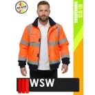 WSW ORANGE BOMBER technikai bélelt láthatósági télikabát - munkaruha