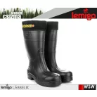 Lemigo WORKER SBP BLACK technikai magasszszárú könnyített eva -30C-ig bélelt munkacsizma - munkabakancs