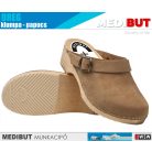MediBut DREG BEIGE női technikai klumpa - munkapapucs