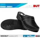 MediBut DREG BLACK férfi klumpa - munkapapucs