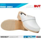 MediBut DREG WHITE unisex technikai klumpa - munkapapucs