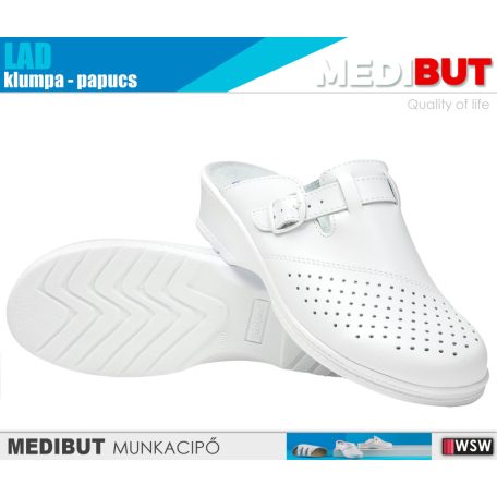 MediBut LAD WHITE női technikai klumpa - munkapapucs