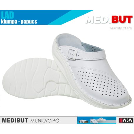 MediBut LAD WHITE unisex technikai klumpa - munkapapucs