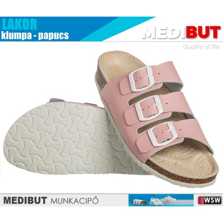 MediBut LAKOR PINK női technikai klumpa - munkapapucs