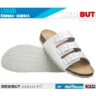 MediBut LAKOR WHITE női technikai klumpa - munkapapucs