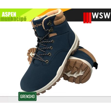 WSW GRINSHO ASPEN technikai női munkacipő - utcai cipő