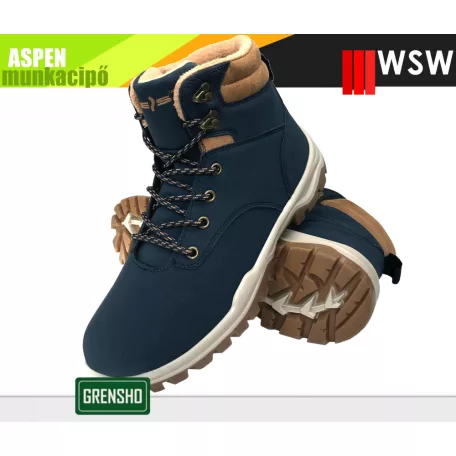 WSW GRINSHO ASPEN technikai női munkacipő - utcai cipő
