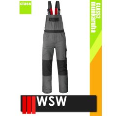 WSW VACILA GREY technikai pamut kantáros munkanadrág - munkaruha