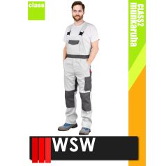 WSW VACILA WHITE technikai pamut kantáros munkanadrág - munkaruha   WSW VACILA WHITE technikai pamut kantáros munkanadrág - munkaruha