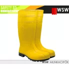 WSW SAFETY YELLOW S5 technikai fémbetétes vízálló munkabakancs - munkacsizma