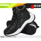 WSW PICCOLA BLACK technikai női munkacipő - utcai cipő