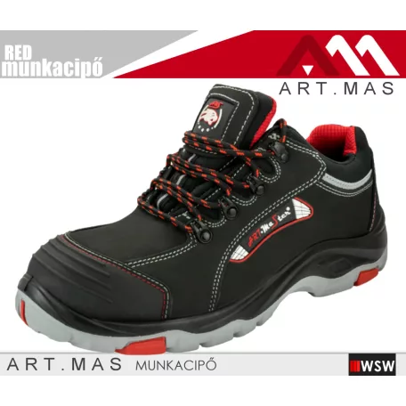 Artmas RED S3 technikai fémbetétes munkacipő - munkabakancs